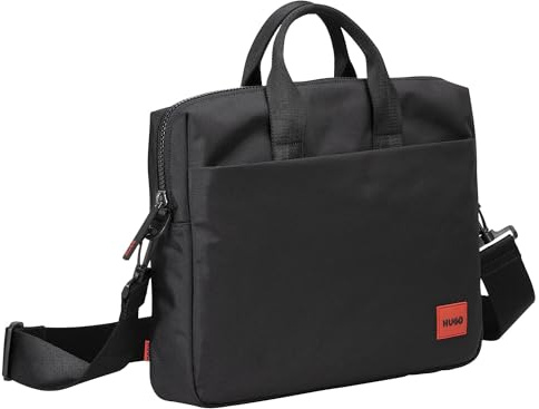 HUGO MEN'S Ethon 3.0_S d case 10273895 01 Single Document Case, Black, ONESI