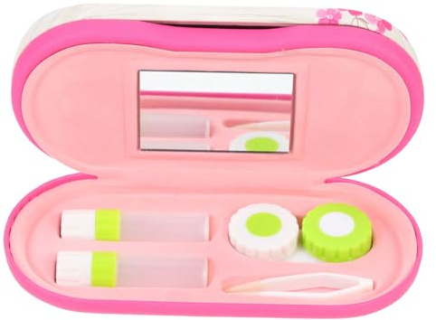 SAFIGLE Boîte à Lunettes Portable Et Pratique Support De Lentilles De Contact Domestique Étui à Lunettes Léger Et Facile à Transporter
