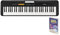 Casio CT-S100AD 61 Key Portable Electronic Keyboard in Black with AC Adapter Included Black and Rhythm Warriors animated online lessons