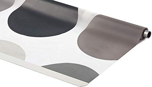 ERSATZROLLE HALB-KASSETTEN DUSCHROLLO RETRO DESIGN 140x240 cm EINFACHER WECHSEL