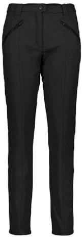 CMP - Pantalone lungo da donna, Nero, XXS