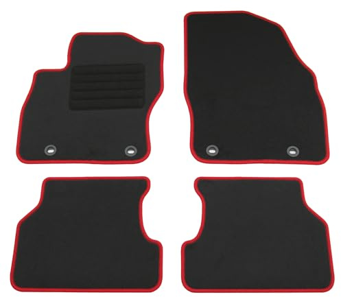 AD Tuning Textil Fußmatten für Ford Focus MK2 (01/2004-02/2011)