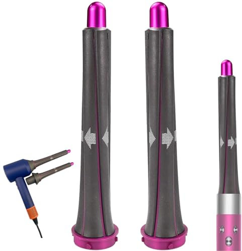GIONAR 2 Stück 20MM Lockenstab für Dyson Airwrap Zubehör, Aufsätze für Dyson Airwrap, Lange Lockenstab Barrels Aufsatz für Dyson, Lockenaufsatz für Dyson