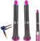GIONAR 2 Stück 20MM Lockenstab für Dyson Airwrap Zubehör, Aufsätze für Dyson Airwrap, Lange Lockenstab Barrels Aufsatz für Dyson, Lockenaufsatz für Dyson