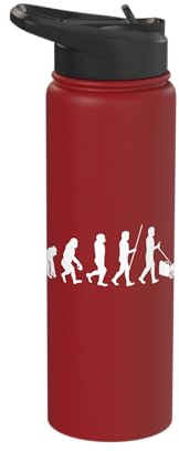Lawn Mowing Lawn Whisperer Garden Lawn Mowing Lawn Mower Stainless Steel Insulated Water Bottle