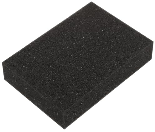 CALLARON Almohadilla de Fieltro de Lana Grande para Fieltrar Aguja, Tapete de Espuma Resistente y Portátil, Cojín Negro para Manualidades DIY y Trabajos de Artesanía