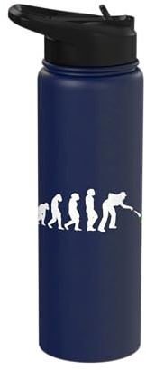 Boule Evolution Petanque Boccia balls players game Bocce Stainless Steel Insulated Water Bottle