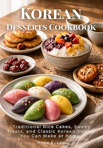 Korean Desserts Cookbook: Traditional Rice Cakes, Sweet Treats, and Classic Korean Sweets You Can Make at Home
