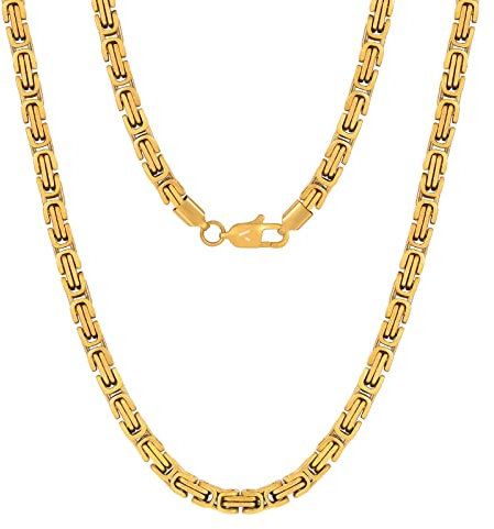 VEXXS Byzantinische Kette (Golden-4mm, 45.00)