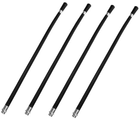 DOITOOL 4piezas Manguera Flexible De Descarga De Goma Para Extintores Accesorio Resistente Para Extinción De Incendios Casa y Locales Compatible Con Varios Modelos