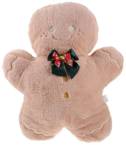 TOYANDONA Almohada Jengibre Cojín De Peluche Decorativo para Dormitorio Sofá Cama Juguete De Peluche