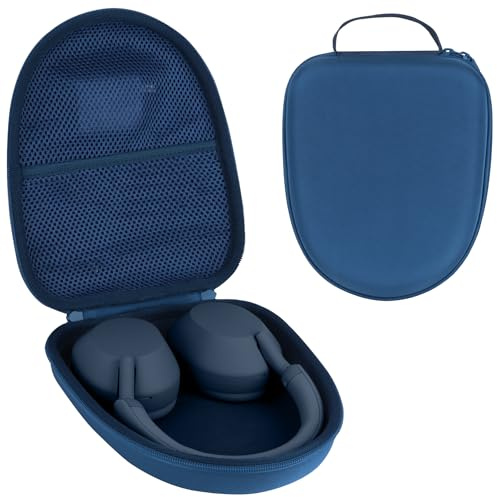 RIYADAone Hartschalen Schutzhülle Tasche Geeignet für Sony WH-1000XM6 / WH-1000XM4 / WH-1000XM5 / WH-1000XM3 Noise Cancelling Kopfhörer (Blu)