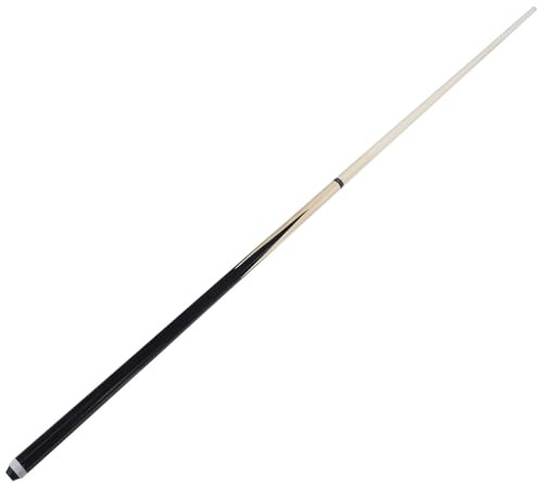 JOINPAYA Queue de Billard en Bois 1/2, Design Américain 57 Pouces | Érable, Prise Confortable et Corps Lisse, pour Bar, Extérieur, Apprentissage