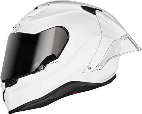 Nexx X.R3R Plain Helm (White,L (59/60))