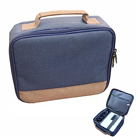 Kabel Organizer Tasche,Elektronik Case,Elektronische Tasche Organizer,Beamer Tasche, Tragbar Tasche für Mini Projektor,Projektortasche Kompatibel mit meisten Projektoren, für Projektoren und Zubehör.