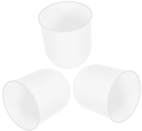 SEWOART 3St Toilettenbürsten-Basisbecher Austausch des WC-Bürstenhalters Toilettenbürstenhalter aus Kunststoff wc reinigungsbürste wc bürste Plastiktassen WC-Bürsten-Versorgung
