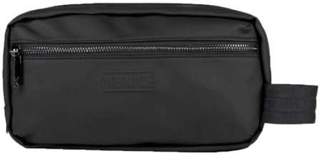 Munich Herren Peak Recycled Fw25 Toiletry C/Black Taschen und Rucksäcke, Schwarz