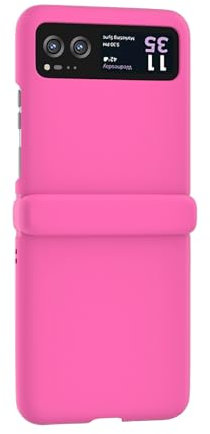 Custodia a libro per smartphone Compatibile con Custodia Motorola Razr 40, Protezione Cerniera, Antiurto, Cover Protettiva Compatible with Telefono Sottile Anti Graffio, Paraurti Rigido Ultra Sottile