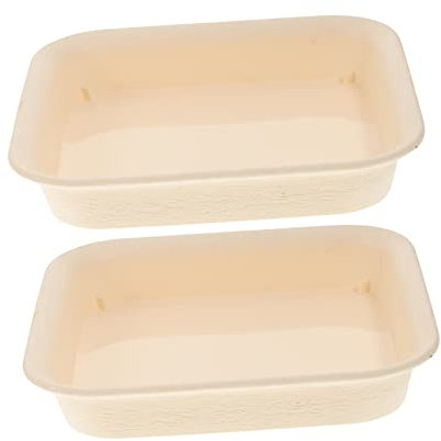 BESPORTBLE 2pezzi Vassoio per Piante in Base per Vasi da Supporto Leggero e Resistente per Balconi e