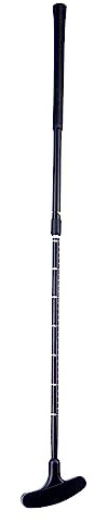 Putter de golf de doble cara para niños, putter de golf bidireccional para niños y adultos, negro, 54-91 cm