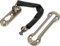 Chain Door Lock,Door Chain Internal Door Lock, Door Bolt Metal Hook and Eye Lock Padlock Sliding Chain Lock Door Hasp Heavy Duty Lock Swing Bar Lock Locking(Bronze)