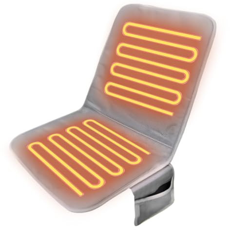 Cojín Térmico Para Asiento | Ajustable Con USB Eléctrico | Cojín Térmico Eléctrico Para Estadios - Para Hogar Dormitorio Camping Adultos Personas Mayores