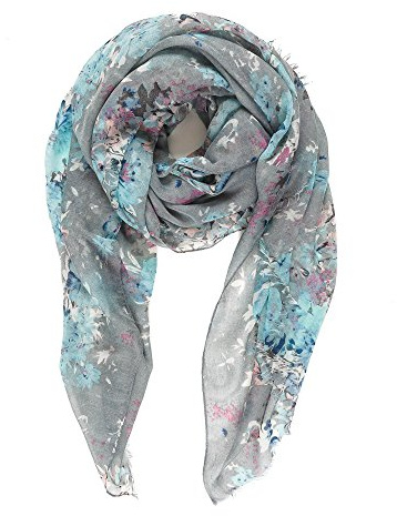 MELIFLUOS DESIGNED IN SPAIN Sciarpe Foulard Sciarpa Donna Sciarpe Stampate Design Spagnolo 100% Viscosa (P077-4)