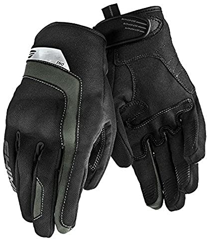 SHIMA ONE KIDS - Motorradhandschuhe Kinder - Belüftete, Sommer Handschuhe aus Mesh mit Knöchel und Finger Protektoren, Verstärkte Handfläche (Grau, XS)