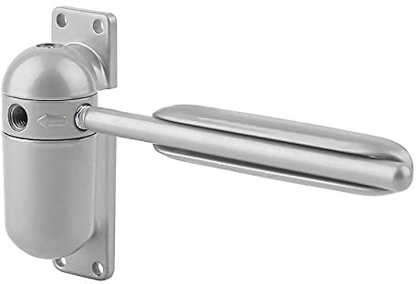 Ferme-porte à ressort de sécurité pour intérieur résidentiel, charnière de porte automatique montée en surface réglable à ressort pour fermeture automatique