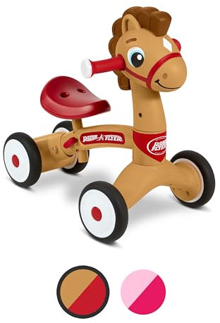 Radio Flyer Lil' Racers: Percy the Pony, Toddler Ride on Toy For 1-3 Years Old