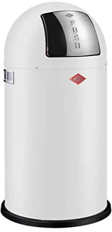 WESCO Pushboy 50L Bin (Matt White)