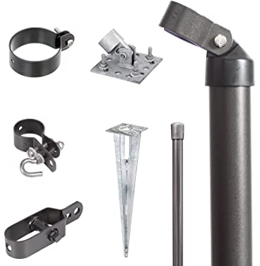 Alberts 634407 - Set completo di recinzioni, antracite