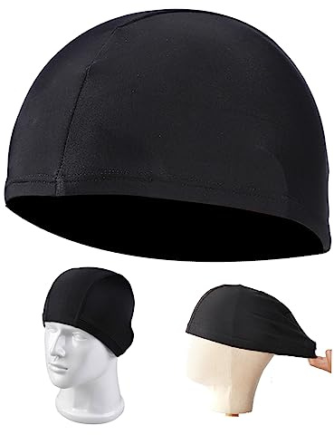 LJFEA 1PCS cuffia da bagno unisex donna cuffia da bagno elastica cuffia da bagno ragazze capelli lunghi uomini bambini ragazzi