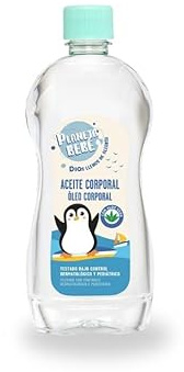 Planeta Bebé Aceite Corporal para Bebé, Testado Bajo Control Dermatológico y Pediátrico, 500 ml