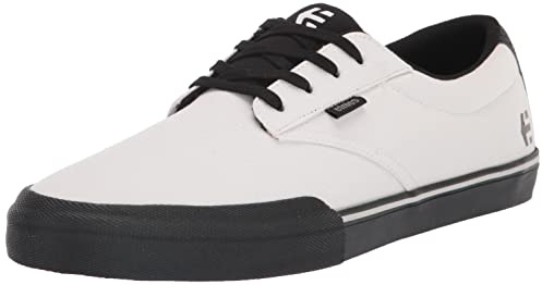 Etnies Herr Jameson Vulc BMX-sko med låg topp, Vit/svart, 43 EU