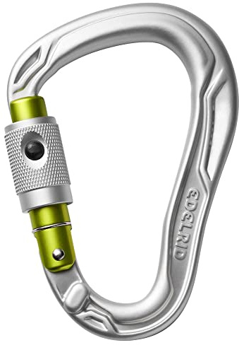 EDELRID Verschlusskarabiner HMS Bullet PermaLock, Silver