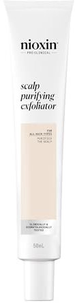 Nioxin Scalp Purifying Exfoliator - Trattamento Antiforfora Esfoliante per il Cuoio Capelluto - con Burro di Karité e Olio di Menta Piperita (50ml)