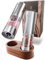WALDWERK Macina sale e pepe elettrico (batteria 300 mAh) – macinapepe e macinasale con elegante supporto in acacia – Sale e macinapepe elettrico – Set di macinapepe e macinapepe elettrico