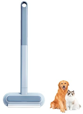 Strumento per la rimozione dei degli animali domestici,Depilatore per animali domestici con manico,Levapelucchi per cani domestici a doppia faccia | Dispositivo per la rimozione dei del cane portatile