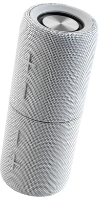 INTEMPO Aria Duo Wireless Speaker – Magnetic Portable Bluetooth 6.0 Speakers with 20W Total Output, TWS Mode, HD Stereo Sound, Rechargeable, Carry Handle, IPX4 Splash Resistant, USB-C Charging, Grey
