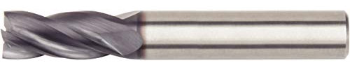 WIDIA Hanita I4S0625T225L VariMill I4S GP Roughing/Finishing End Mill, 2.25 LOC, 0.625 Cutting Dia, Carbide, Uncoated, RH Cut, 4-Flute