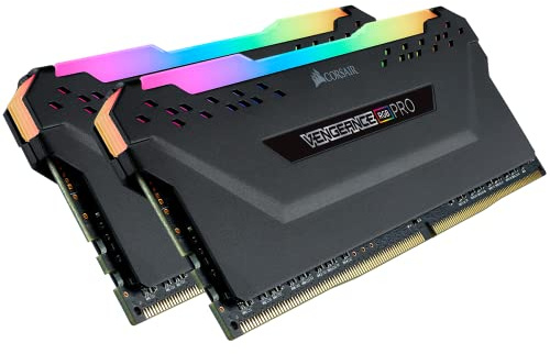 Vengeance RGB Pro 16GB (2x8GB) DDR4 3200MHz C16 - Black