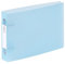 Viquel - Karteiordner Bristol mit Beschriftungsetiketten - 2 Ringe - DIN A5 (25x16,5cm) - Blau