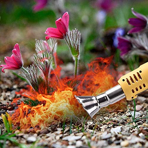Eco Weed Burner - No Flames, No Poison, No Chemicals - Killer with Garden Trowel - Weeds from Leaf to Root - Mains Powered Highly Efficient & Environment Friendly - L101 x W8 x H10cm