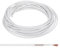 PATIKIL 32.8 pies 14 AWG Cable de Alta Temperatura Alambre de Vidrio de Mica Resistente Al Calor Aislado para Electrónica Flexible para Lámpara Caldera Blanco