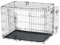 JUNGLE STONE Dog Crate Dog Cage from Small to Large, Pet Dog Puppy Cat Training Cage with Training Guide Booklet, Folding 2 Doors Crate with Plastic Tray