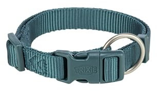 Trixie - Trixie Halsband Hund Premium Petrol blau