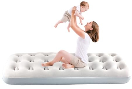 Genérico Lit Gonflable, Matelas Double Face pour la Maison, lit Gonflable pour invités, Matelas gonflables Pliables pour Usage Domestique et Camping en Plein air,