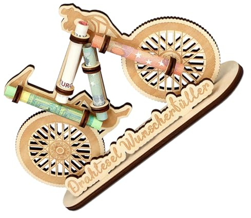 Fahrrad Geburtstag Geldgeschenke,Wunscherfüller Geldgeschenk,Holz Fahrrad Deko Geschenk,Kreative Geschenke Für Radfahrer,bequem Geldgeschenk Für Radsportbegeisterte Freunde Familie Liebste Geburtstag