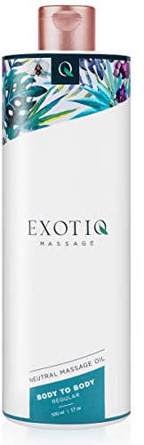 Exotiq Massage Oil Body to Body Oil - Massageöl Entspannung für eine Sinnliche Massage - Massage Öl für eine Körper-zu-Körper-Massage - 500ml